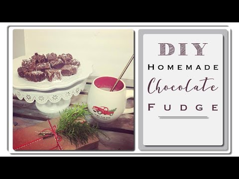 How to Make Homemade Fudge