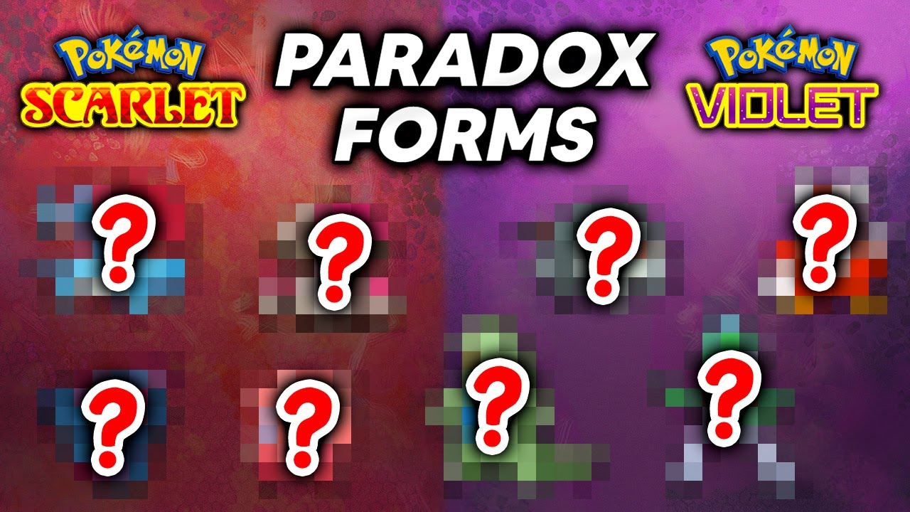 ALL PARADOX FORMS LEAKED?!  Pokemon Scarlet & Violet [Spoilers] 