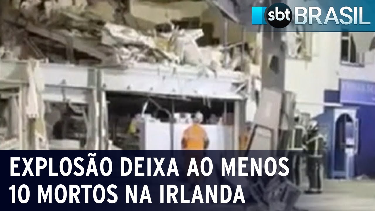 Irlanda: pelo menos dez morrem após explosão em posto de combustíveis | SBT Brasil (08/10/22)