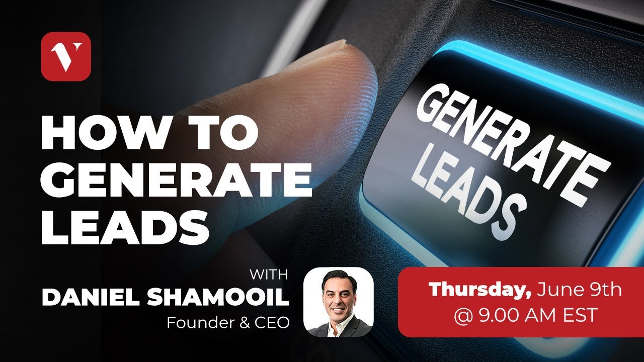 How to Generate Leads for Real Estate Agents with Daniel Shamooil, CEO & Founder at VORO YouTube