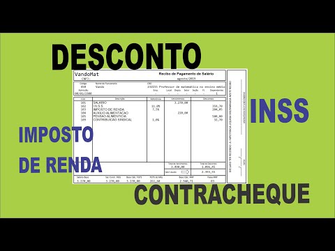 DESCONTO CONTRACHEQUE / INSS / IRRF #desconto