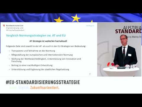 EU-Standardisierungs-Strategie: Vortrag Georg Konetzky