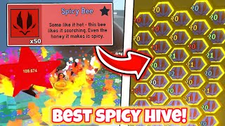 I Got 50 Spicy Bees and literally broke Bee Swarm.. (again)