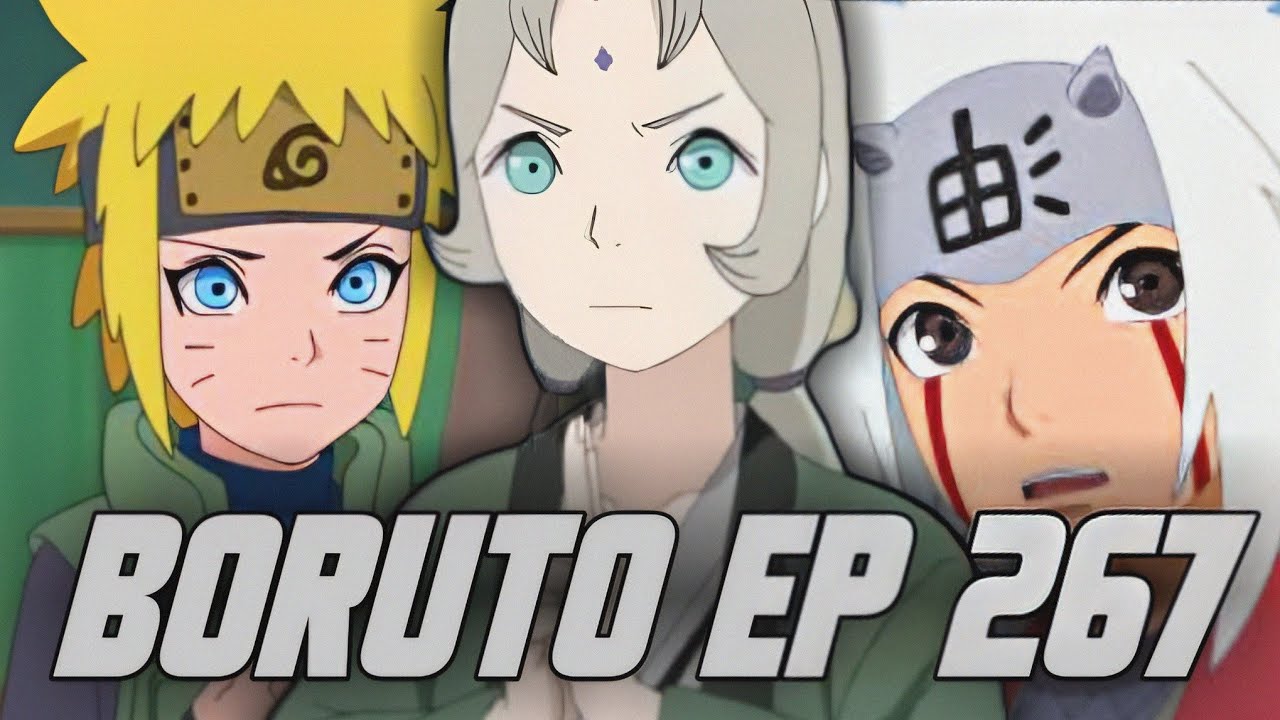 Boruto EP 267 Legendado PT BR - A capa de Kawaki explodiu 