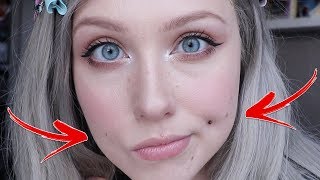 Hiding my Cheek Piercings  -  prep for korea