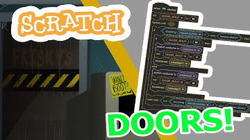 Making A Fnaf Game on Scratch p3 - Doors and Office Sprites