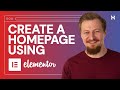 How to Make a Homepage in WordPress Using Elementor