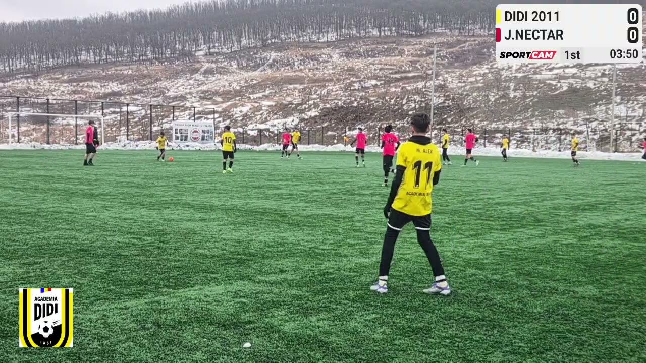 2026-02-20 Academia Didi 2011 - Juniorii Nectar Iasi 4-0 (meci 2 din 3, grupe, Didi Academy Cup)