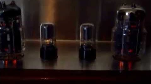 Class A 6C33C tube amplifier Single ended 2x18W