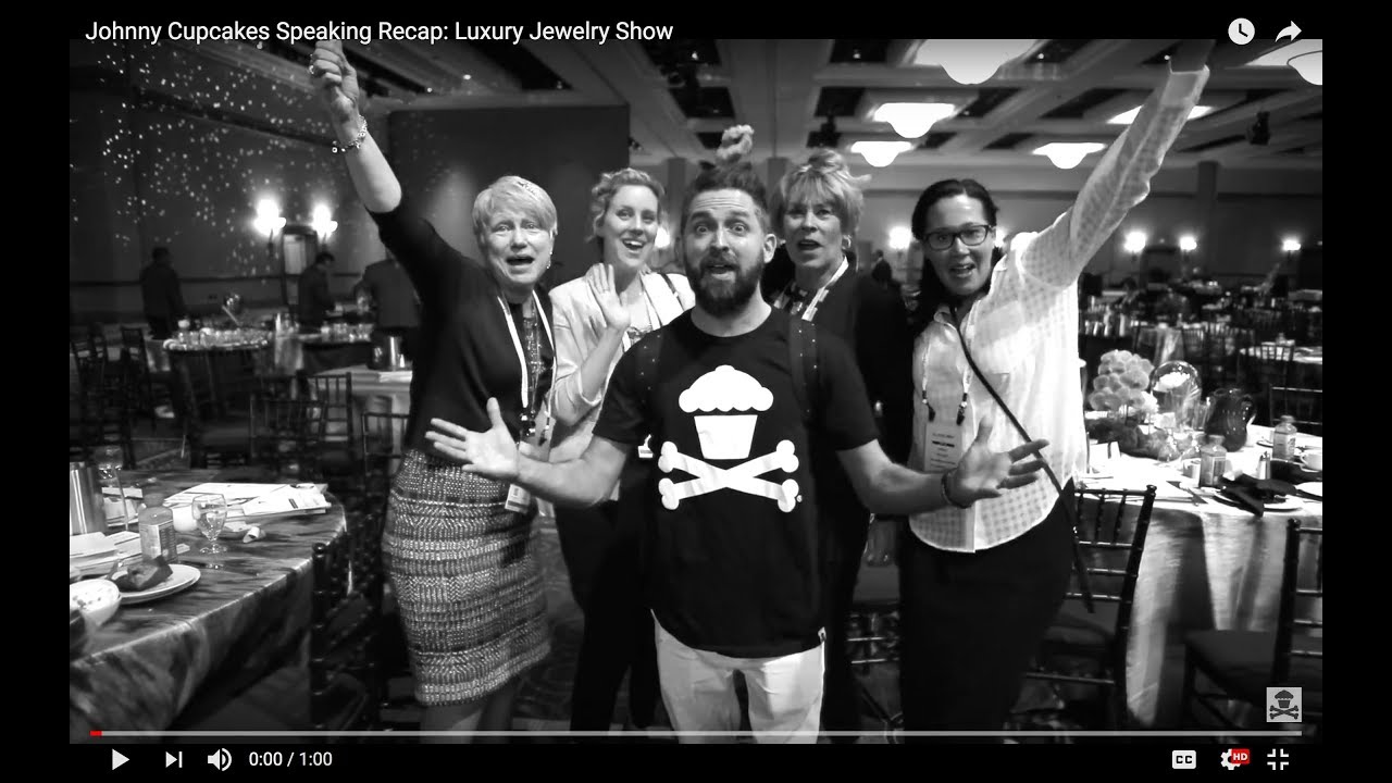 Johnny Cupcakes Speaking Recap marketing keynote speaker Luxury