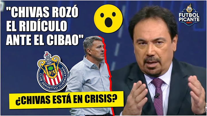 CHIVAS HIZO EL MILAGRO y empató vs CIBAO. Estuvo a un minuto de HACER EL RIDÍCULO | Futbol Picante