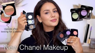 NEW CHANEL MAKEUP: 7 Single Ombre Eyeshadows, Lilas Mascara + Updates on the Sun Kissed Powder