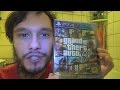Grand Theft Auto V PS4 Распаковка (Unboxing)