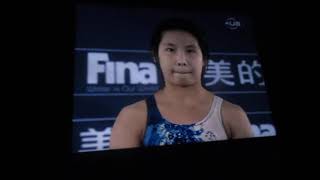 Diving Womens Synchro 10M Platform Chen Ruolin And Kang Li China