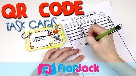 QR Code Math Task Cards