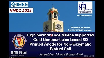 Jayapiriya US Oral Presentation at IEEE NMDC 2021