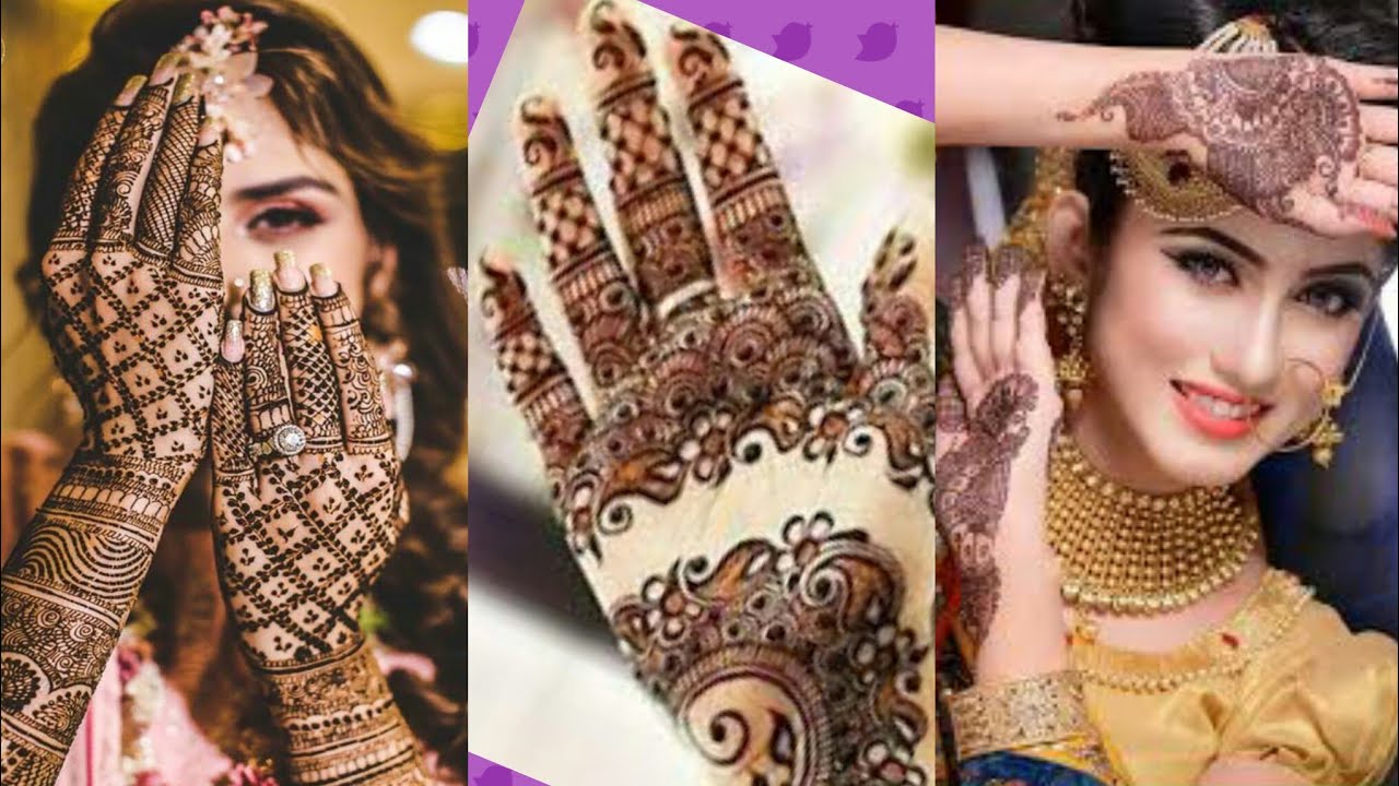 very fashionable mehendi designs for girls 2019 - YouTube