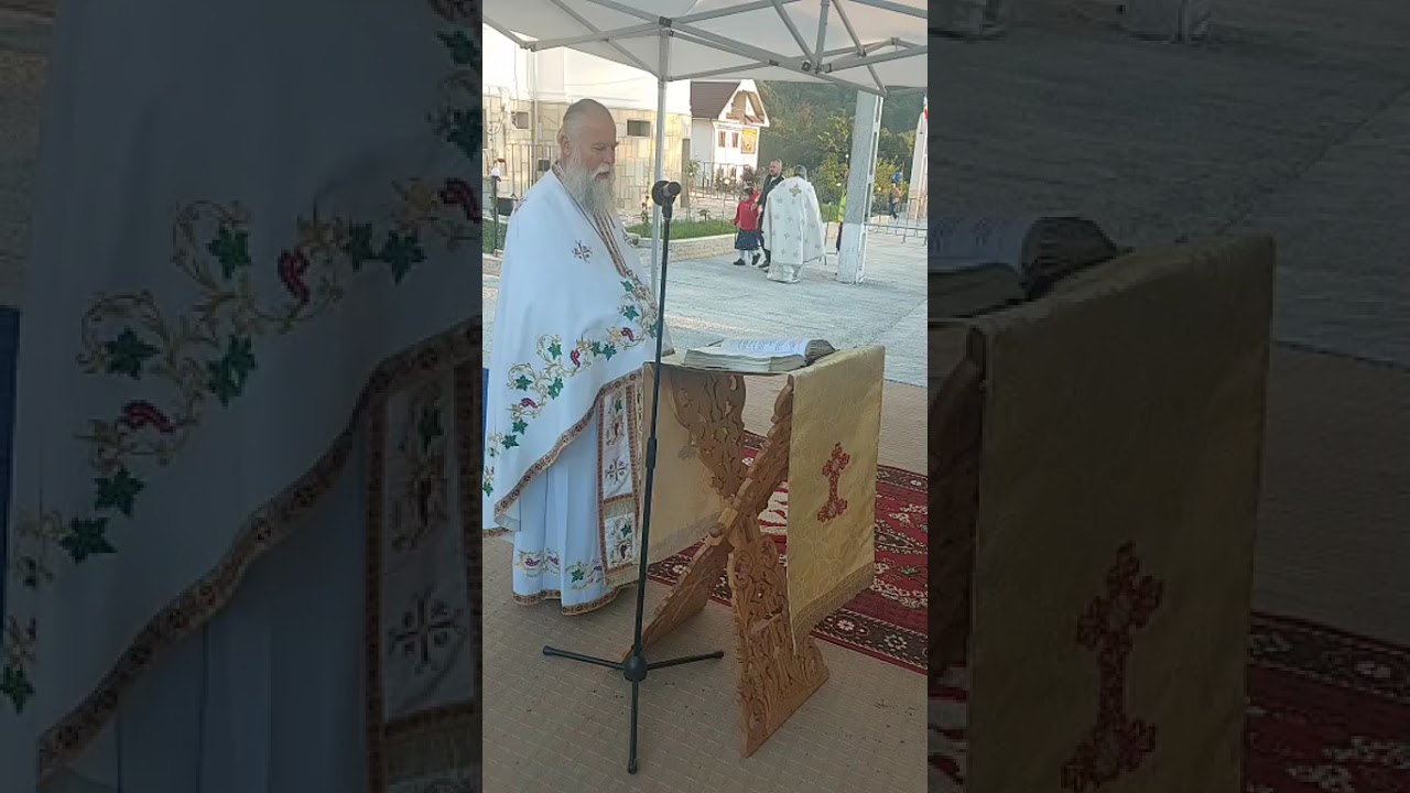 Sf.Liturghie  la sfintirea bisericii Sf Mina Crăcăoani Nt.2025 