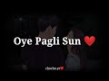 Oye pagli sun  heart touching sad shayari  very sad love shayari  hindi poetry