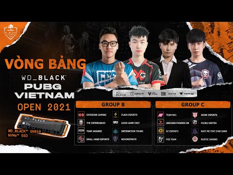 (BÌNH LUẬN) VÒNG LOẠI PUBG VIETNAM OPEN - NGÀY 6 (BẢNG B +C) : NO1, DXG, TE, UNP, EZ, RM5SD,...