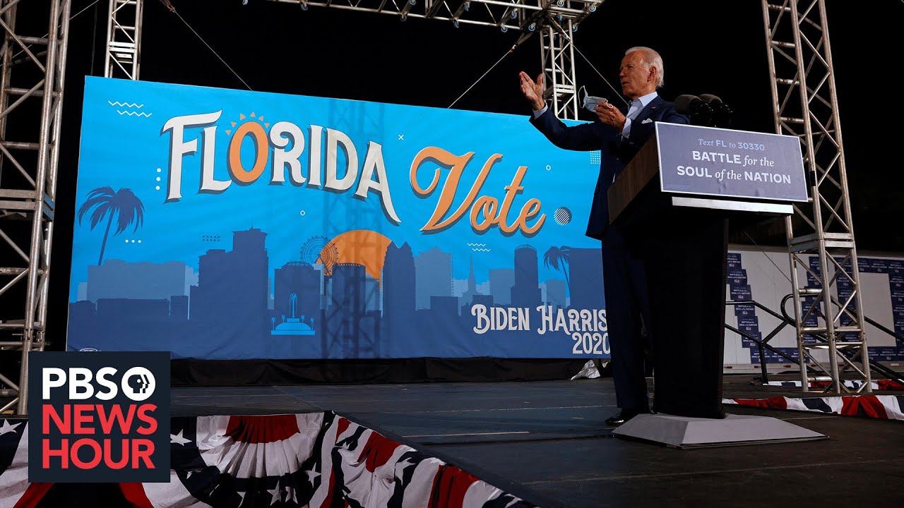 The electoral map and each candidate's path to victory