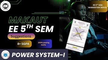 MAKAUT EE Power System-I 5th Sem Suggestion 2025 | Exam Special | High Scoring Topics