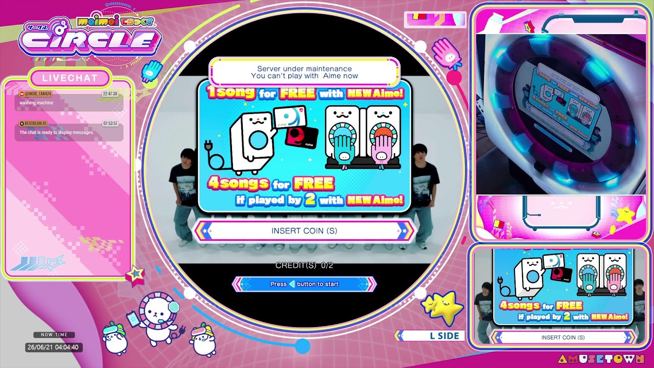 Amusetown] maimai DX Live Stream - YouTube