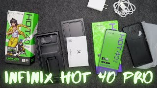 INFINIX HOT 40 PRO - BEST BUDGET PHONE? SULIT SA PRESYO! ( UNBOX AND TEST )