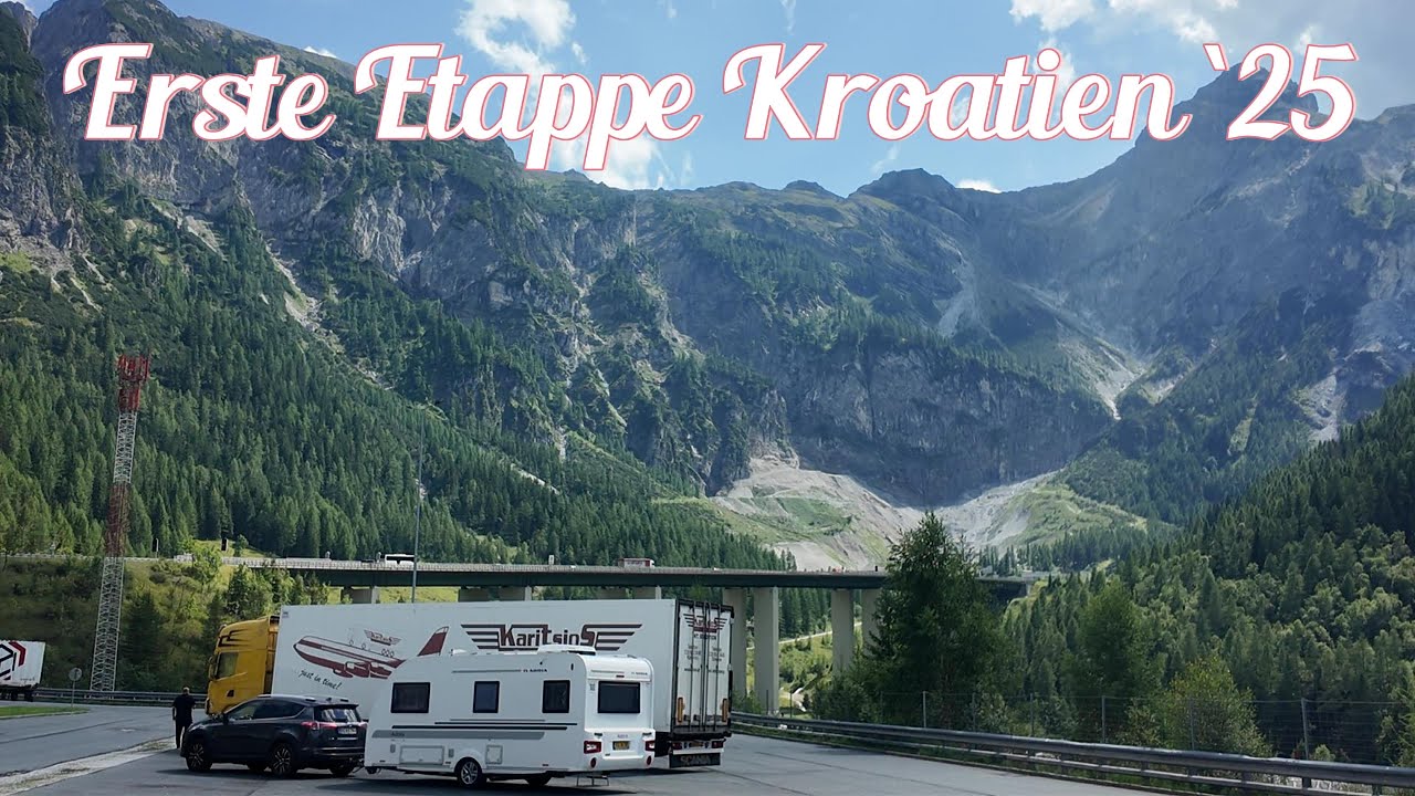 Unsere Route nach Kroatien 2025