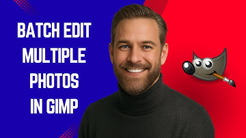 How to Batch Edit Multiple Photos in GIMP - GIMP Tutorial for Beginners