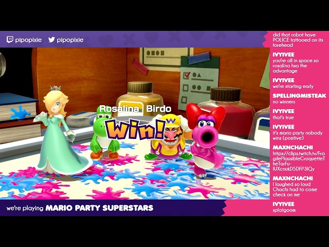 Space Land with the Mario Party Superstars ??