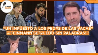 FEINMANN SE QUEDÓ SIN PALABRAS CON UNA DIPUTADA DE GRABOIS QUE NO SE PUEDE CREER: "GASES DE VACAS"