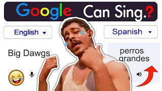 Google Sings Big Dawgs | Google Translate Version 🤖