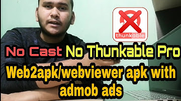 Create Web2apk With Admob ads 2020 tricks