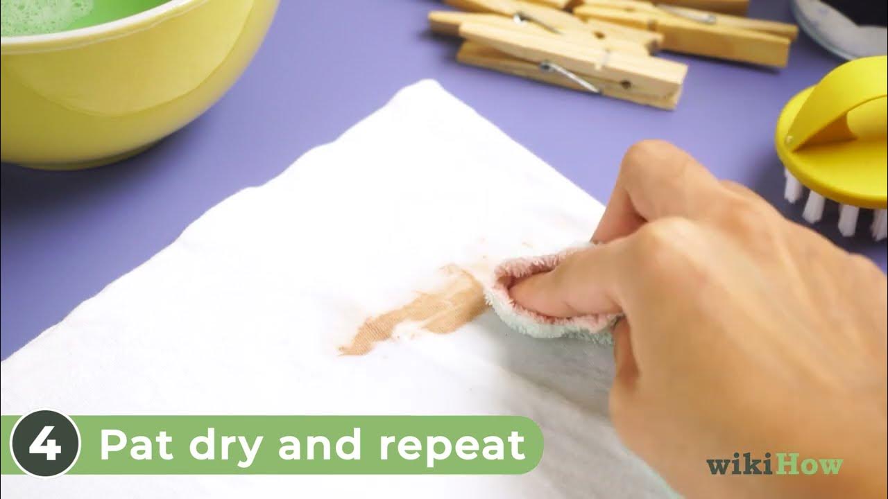How to Get Concealer out of Clothes by Removing the Stain by Hand YouTube