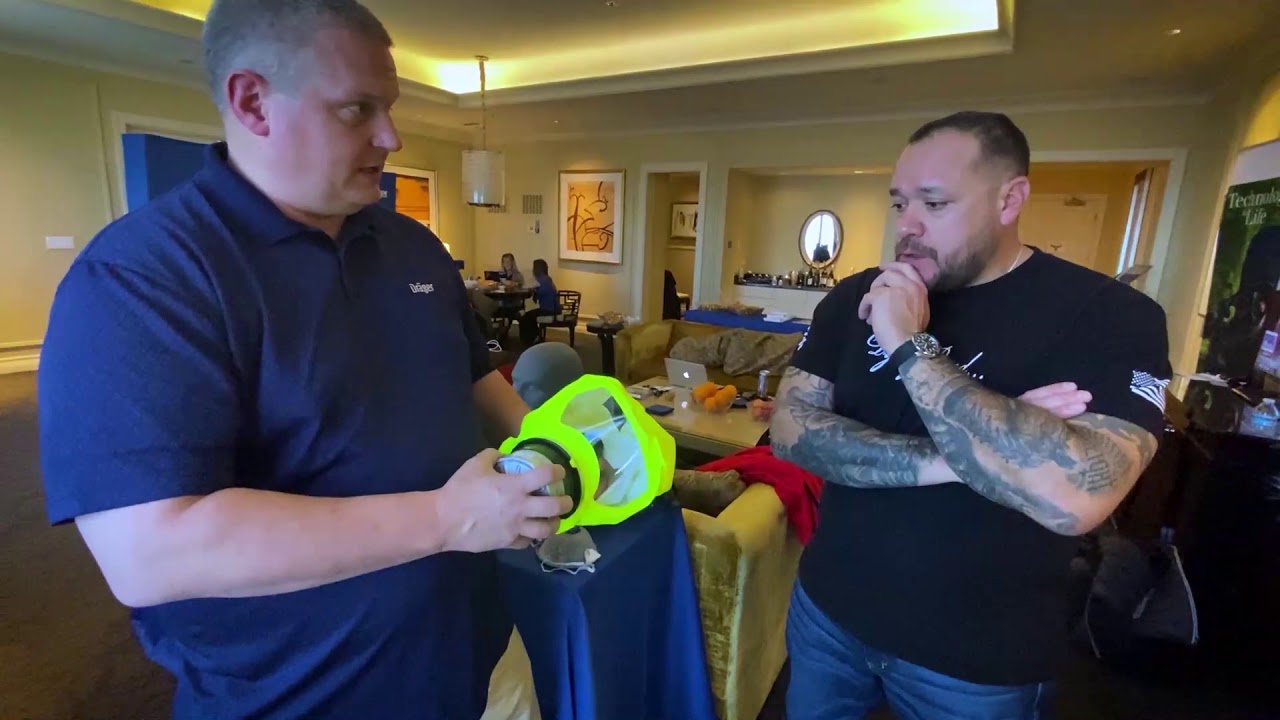 Finally a compact and affordable smoke/chem escape mask from @dragercare