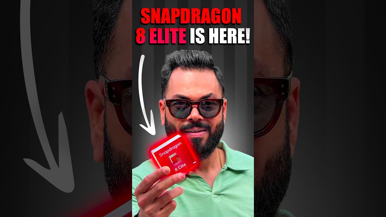 World's Most Powerful Processor Is Here 🤯 ft. Snapdragon 8 Elite #Shorts