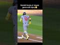 Ronald Acuna Jr. Injured after running out of the box vs. Rockies and leaves games #mlb #braves