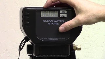 5900e Softener Program Instructions