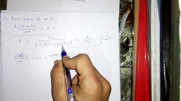 Response of a damped system under harmonic force