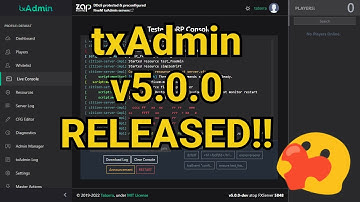 🚀 txAdmin v5 RELEASED! 🤩