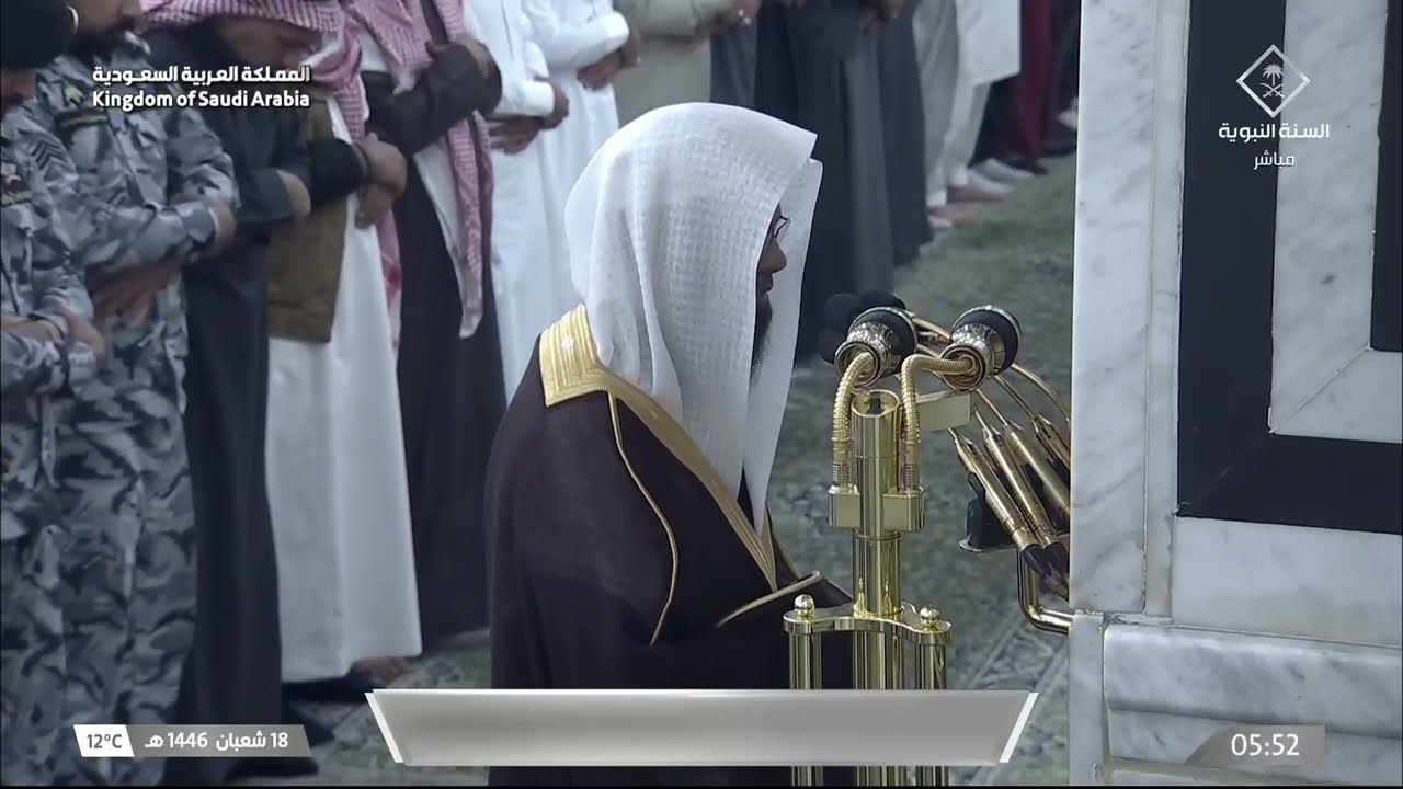 صلاة الفجر للشيخ محمد برهجي 18 شعبان 1446هـ
