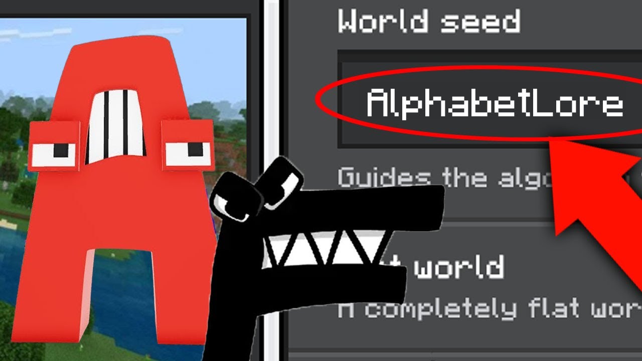 everything done in the ALMJE (alphabet lore minecraft Java edition