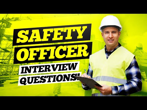 SAFETY OFFICER Interview Questions & Answers | (HSE Safety Officer Questions & Answers!)
