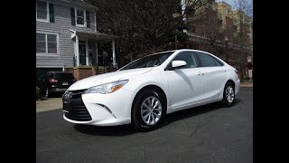 [A752] 2017 TOYOTA CAMRY LE [WHITE]