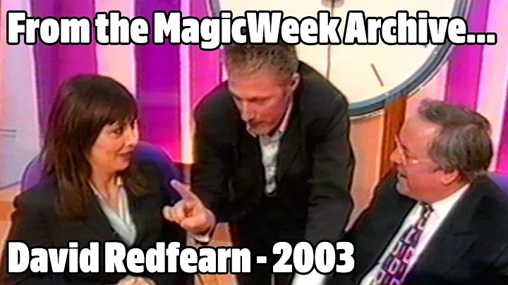 David Redfearn - Magician - Astounding Celebrities...