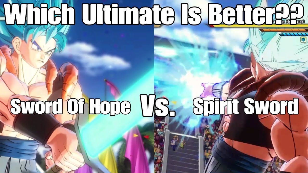 Xenoverse 2 Skill Test! Sword Of Hope Vs. Spirit Sword! Which Sword