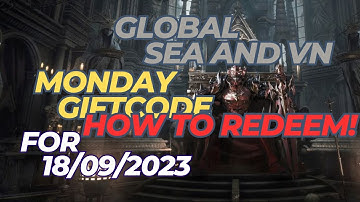 MU3 | Gift Code 18/09/2023 Global & SEA & VN and how to redeem it!