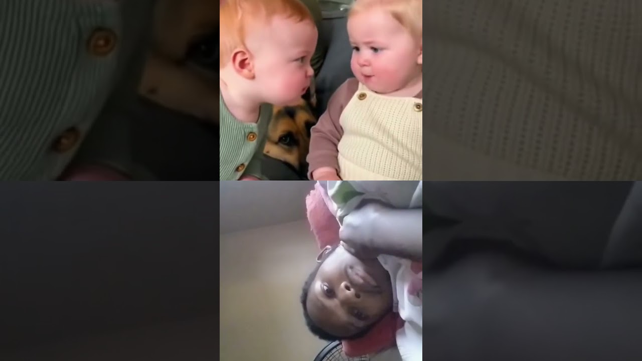 reacting to funny baby video #funnyvideo #short #shortvideo