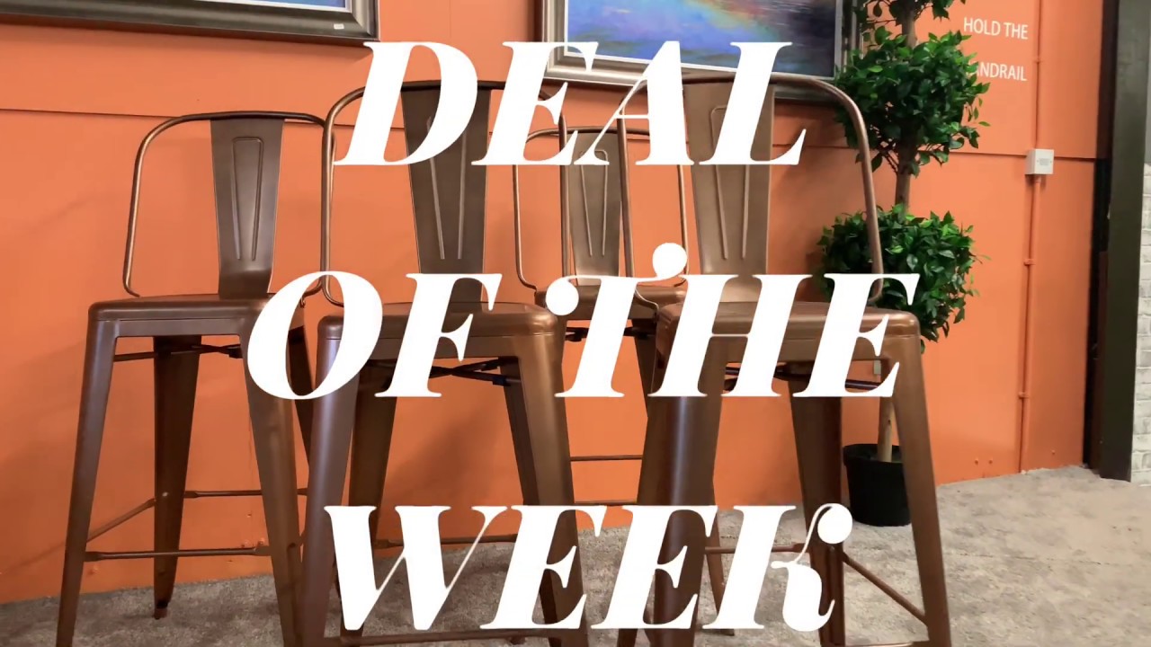 Jones Vintage Bar Stool